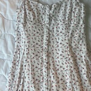 Floral Button-Down Dress